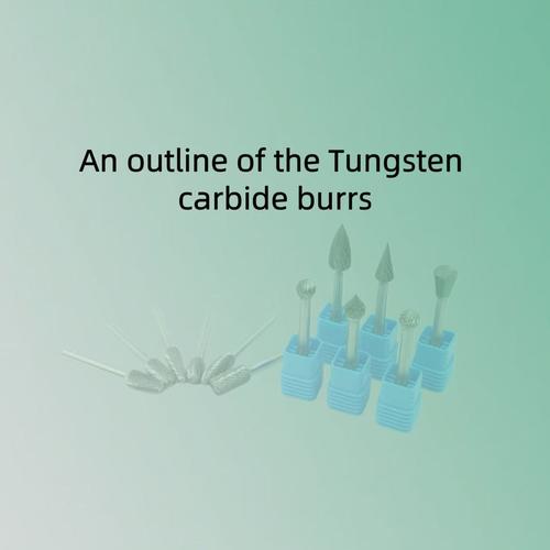 Tungsten karbür borlarının bir taslağı