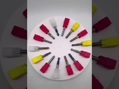 Kısa flütler Ekstra Uzun Son Mills Köşe Yarıçap Son Mills Naco4 Kaplı Karbid Son Mills 5mm