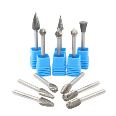BABOS Standart ve Uzun Çubuklu Tungsten Karbür Burrs OEM MOQ olmadan Deboring için Döner Dosyalar