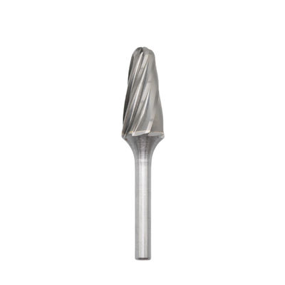 F Ağaç Yarıçapı Son Tungsten Karbid Burr 16mm*25mm Alüminyum Cut Die Grinder Deburring Bits