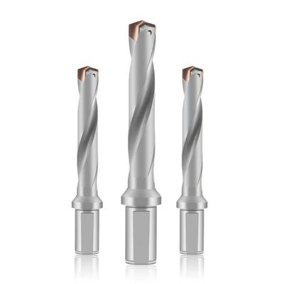 İyi bir fiyat. 14D Spiral Flüt Taç matkap Bit Karbid Delik Kesicisi Endekslenebilir Derin Delik delme çevrimiçi