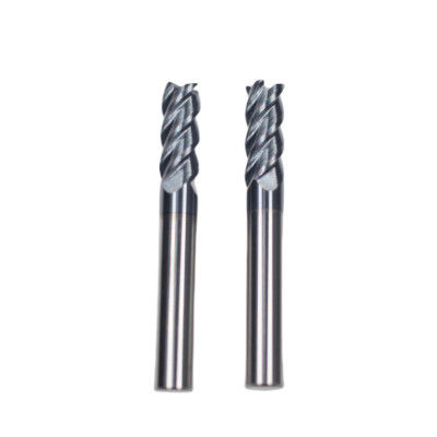 İyi bir fiyat. 20mm Dia 20*45*20*100 AITiN Siyah Nano Kaplama 4 Flüt Karbid Kare Son Mill Çelik dökme demir için çevrimiçi