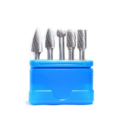 İyi bir fiyat. 5 adet Karbid Burr Set Standart Çifte Kesimli Burr Tungsten Karbid 1/4 Çubuk Çaprazı çevrimiçi
