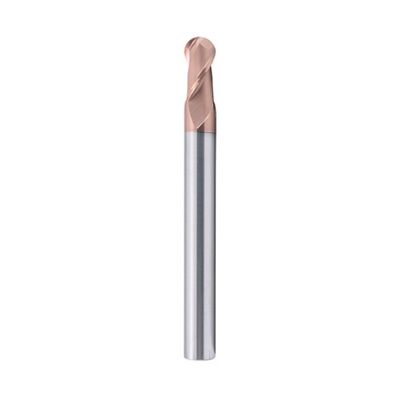 İyi bir fiyat. 10mm Dia R5*10*20*10*75 2Flutes TiAISiN Karbür Top Burun Son Mill Karbon Çelik Alaşımlı Çelik dökme demir için çevrimiçi