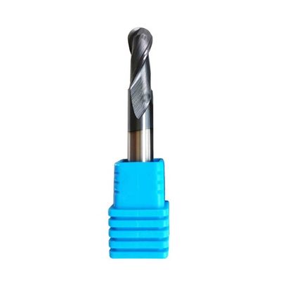 İyi bir fiyat. 3mm R1.5*3*6*3*50 2 Flütler Top Son Mill AITiN Karbon çelik, alaşımlı çelik, paslanmaz çelik, dökme demir için kaplanmış çevrimiçi