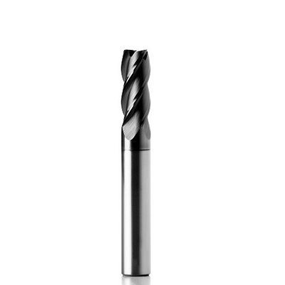 Kalite 4 flüt çelik uç değirmen 35 derece spiral açı AITiN kaplı son değirmenler çelik için 8mm ram Fabrika