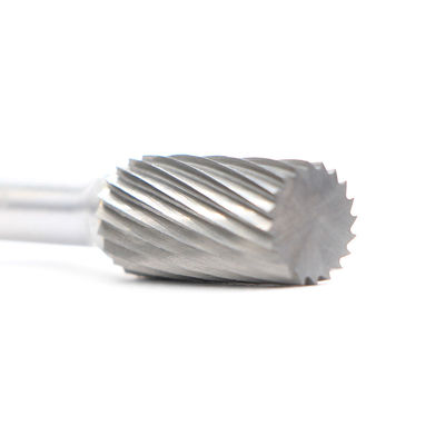 12mm SA Silindir Karbür Frezeler 6mm Sap Uç Kesimi Olmadan 70mm Toplam Uzunluk Tek Kesim