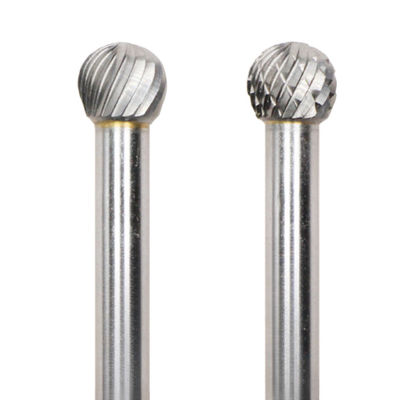 İyi bir fiyat. 3mm SD Top Şekilli Karbid Burrs Tek Kesimli Karbid Döner Burr 3mm Çubuğunda çevrimiçi