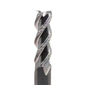 İyi bir fiyat. 18mm Dia HRC55 3 Flütler Alüminyum kaplamadan kesim uzunluğu 45mm 18*45*18*100 özelleştirme için çevrimiçi