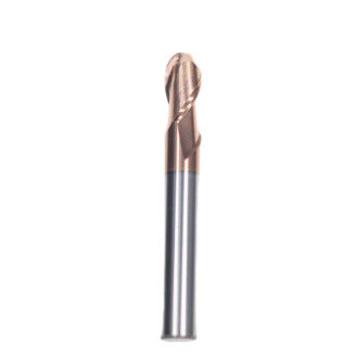 İyi bir fiyat. 8mm Dia R4*8*16*8*100L 2Flutes TiAISiN Karbür Top Burun Son Mill Karbon Çelik Alaşımlı Çelik dökme demir için çevrimiçi