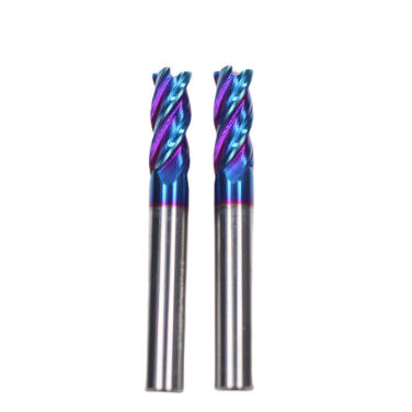 İyi bir fiyat. 12mm Çapraz 12*45*12*100L-4F TiAISiNX Çelik ve dökme demir için kare uçlu değirmen çevrimiçi
