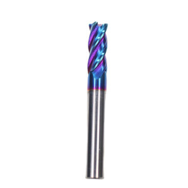 İyi bir fiyat. 8mm Çapraz 8*20*8*60-4F Düz uç değirmen TiAISiNX Çelik ve dökme demir için kare uç değirmen çevrimiçi