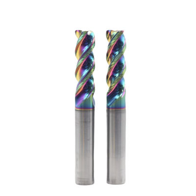 İyi bir fiyat. 10C0.5*75 3Flutes DLC Kaplama Yüksek verimlilik Alüminyum Entegre Kabalama ve Hassas İşleme için Katı Karbür Dinamik Son Mill çevrimiçi