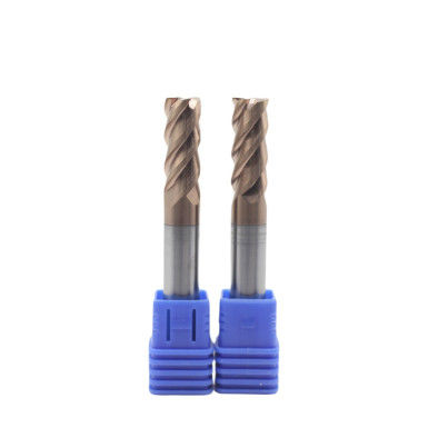 İyi bir fiyat. 10mm Kesme Diametresi 4flutes Alaşımlı Çelik için freze kesicisi 45-65HRC ALTiN TiSiN Kaplama Özellik çevrimiçi
