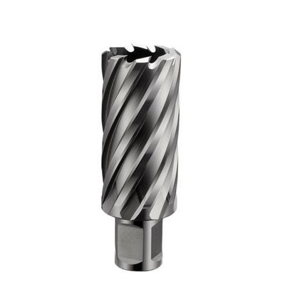 Kalite 25mm X 50mm HSS Halkalı Kesiciler - 3/4 "(19.05mm) Weldon Shank Mag Drill Bit Hollow Drill Fabrika